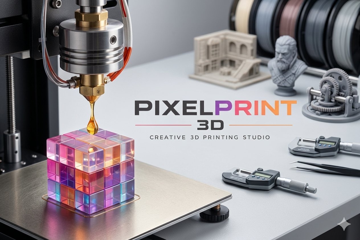 โลโก้ของร้าน PixelPrint3D
