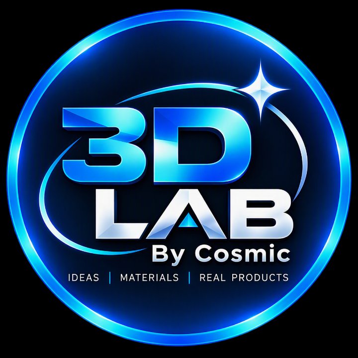 โลโก้ของร้าน 3D LAB By Cosmic