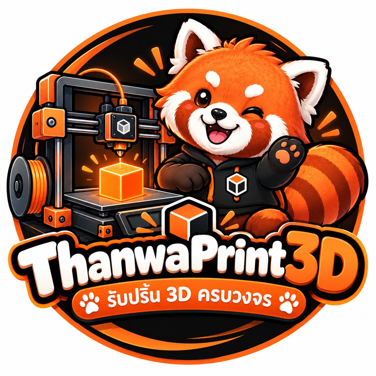 โลโก้ของร้าน Thanwa Print3D